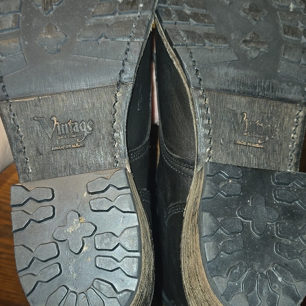 Vintage Shoe Company Kiltie Riding Boot - Picture 11 of 15